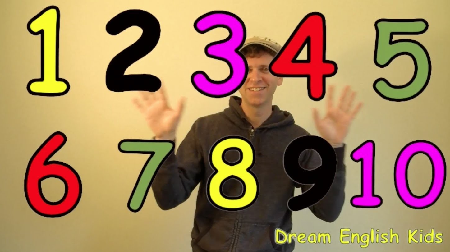 Dream English Kids. Count 1-10. Numbers 1-10 Song for Kids. Count 1-10 Song for Kids. 1 10 мая 21